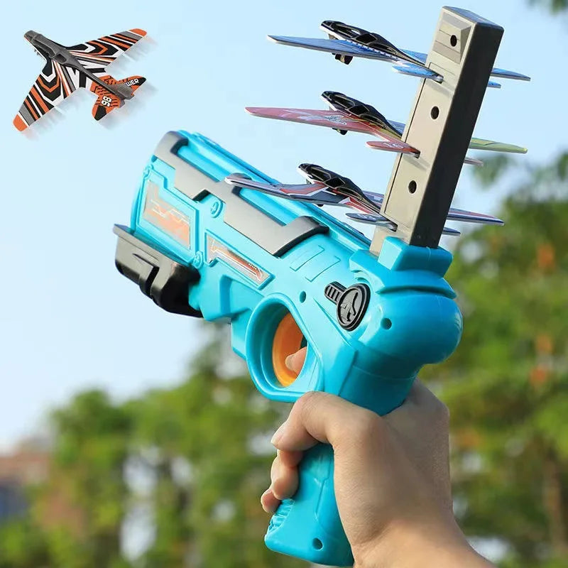 Avion d'éjection Lunéa – jeu de tir en plein air