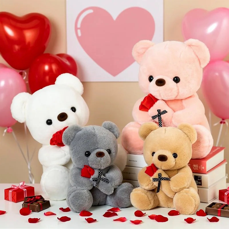 Ours en Peluche Doux – Cadeau Rose