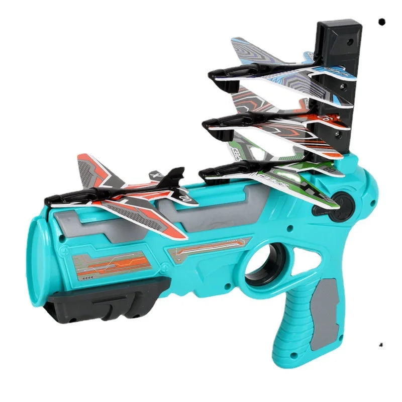 Avion d'Éjection – Jeu de Tir en Plein Air