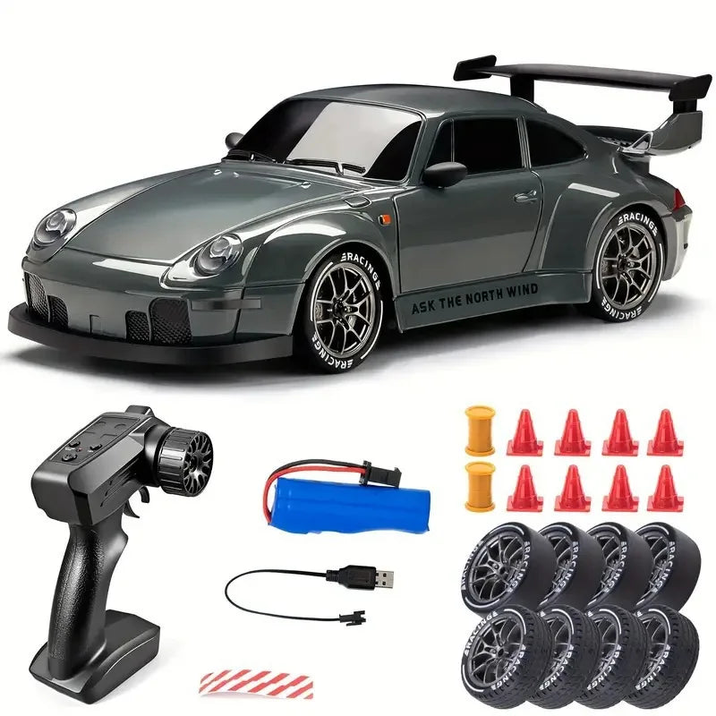 Voiture RC Drift 4x4 – LED & 20 km/h