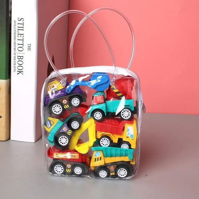 Lot de 6 Mini Voitures – Collection Véhicules