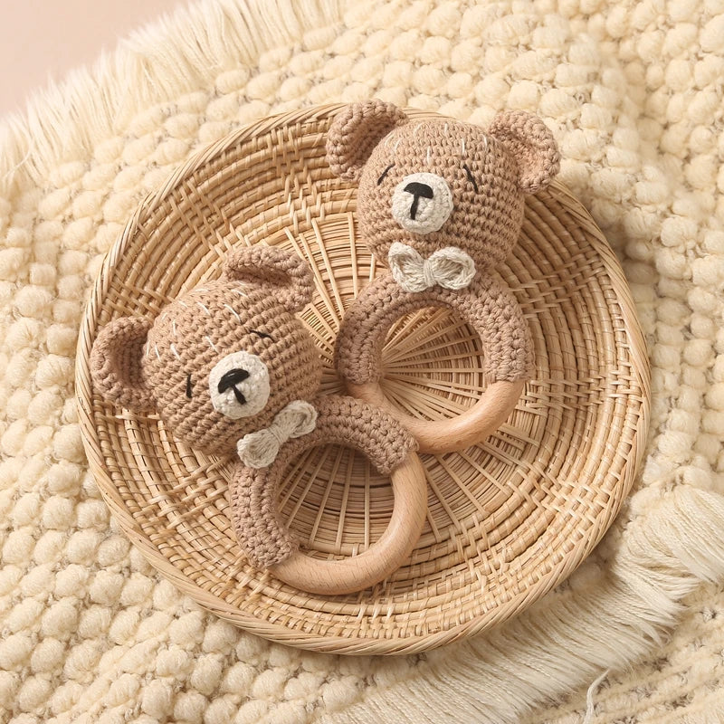 Hochet Kawaii – Animal & Anneau de Dentition