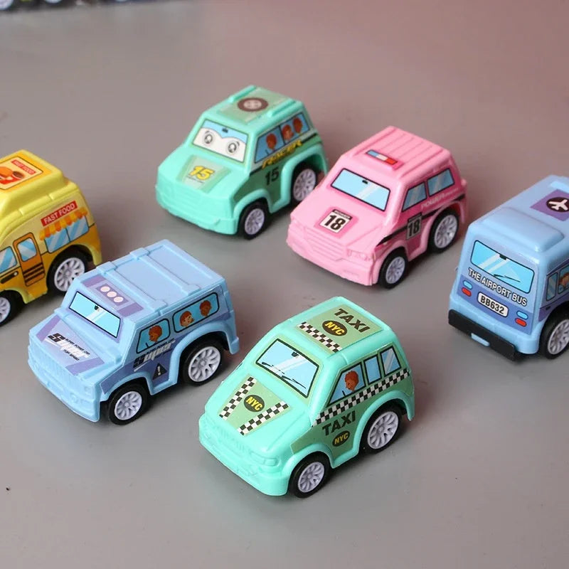 Lot de 6 Mini Voitures – Collection Véhicules