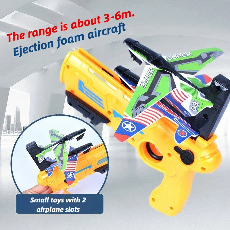 Avion d'Éjection – Jeu de Tir en Plein Air