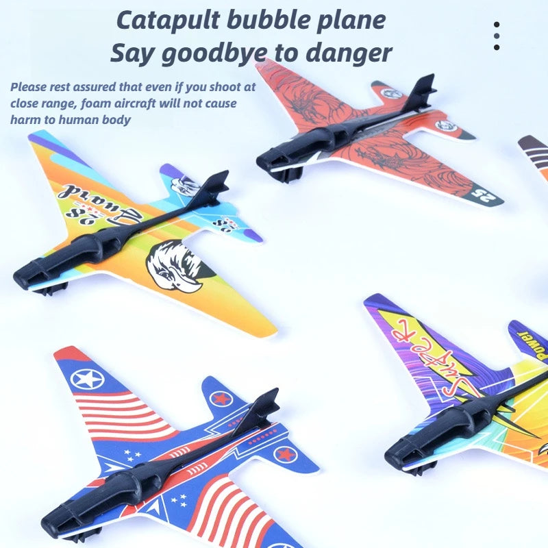 Avion d'Éjection – Jeu de Tir en Plein Air