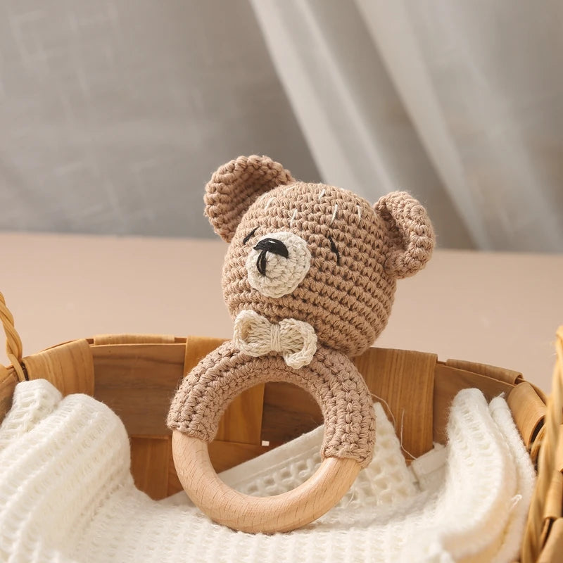 Hochet Kawaii – Animal & Anneau de Dentition