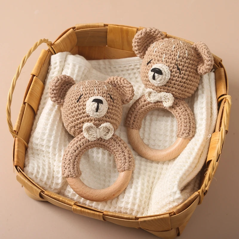 Hochet Kawaii – Animal & Anneau de Dentition