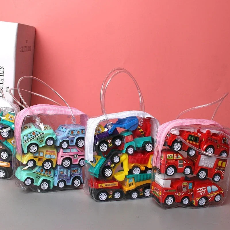 Lot de 6 Mini Voitures – Collection Véhicules