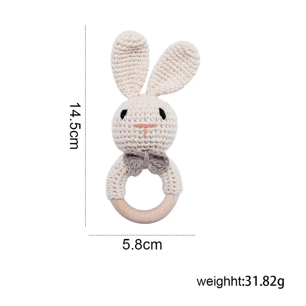 Hochet Kawaii – Animal & Anneau de Dentition