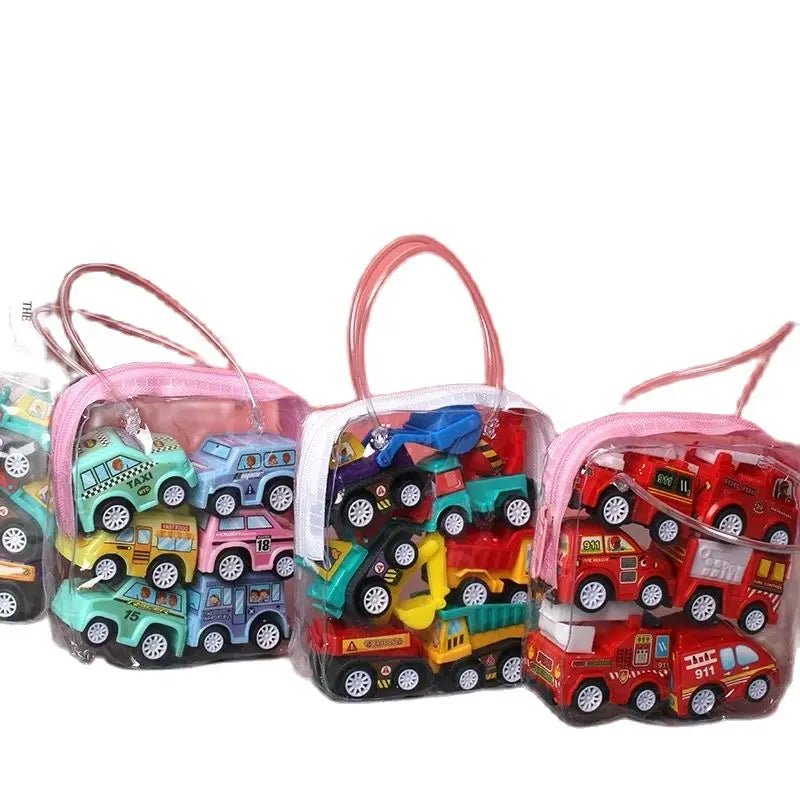 Lot de 6 Mini Voitures – Collection Véhicules