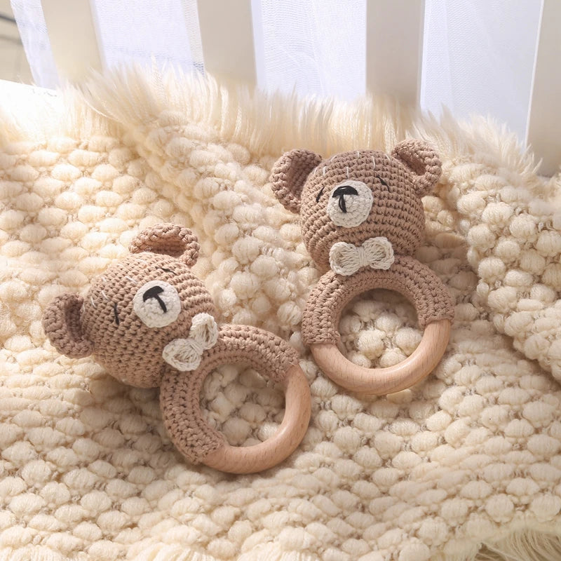 Hochet Kawaii – Animal & Anneau de Dentition