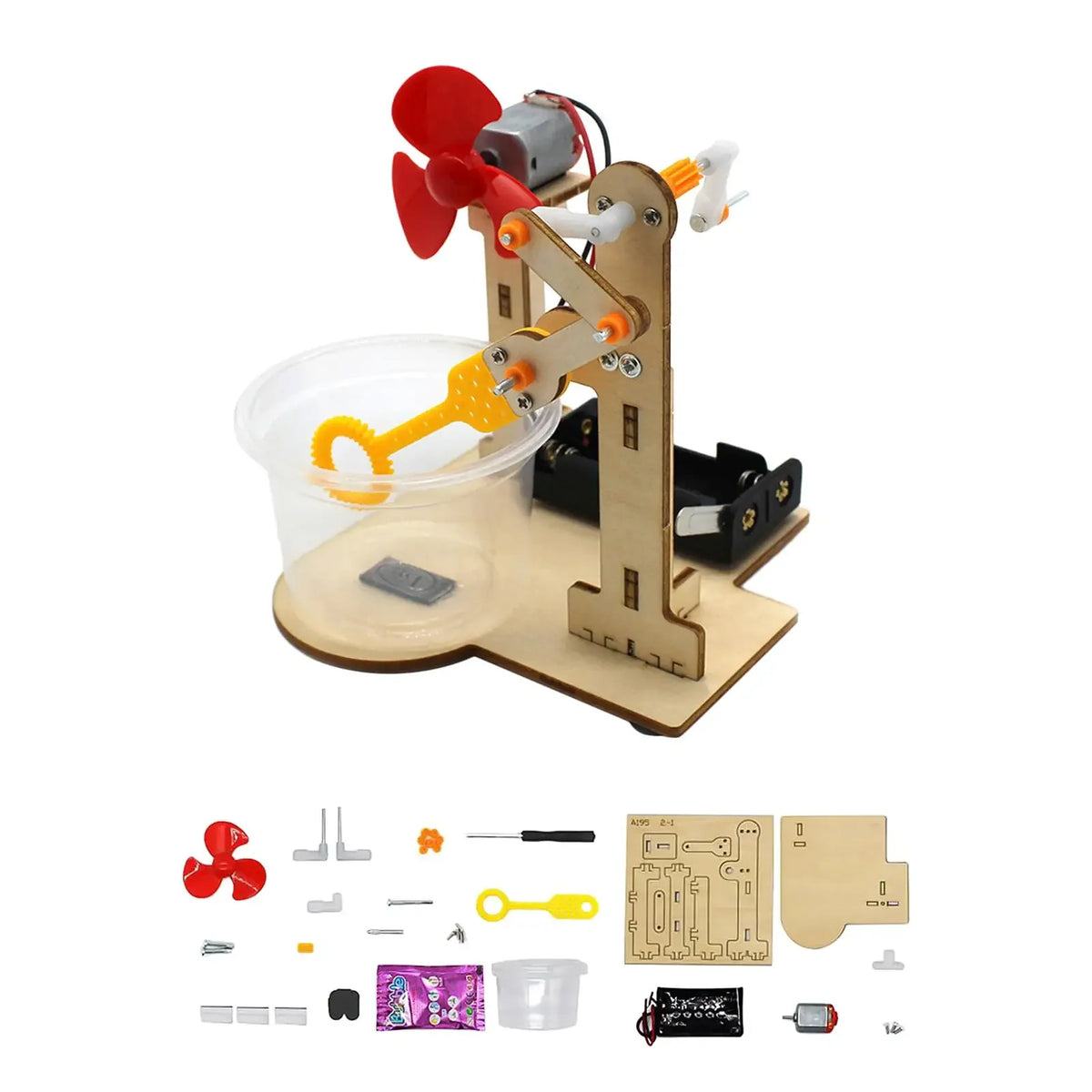Kit Scientifique en Bois – Expériences DIY