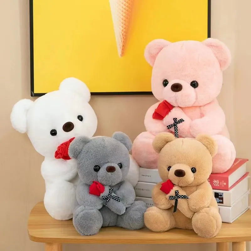 Ours en Peluche Doux – Cadeau Rose